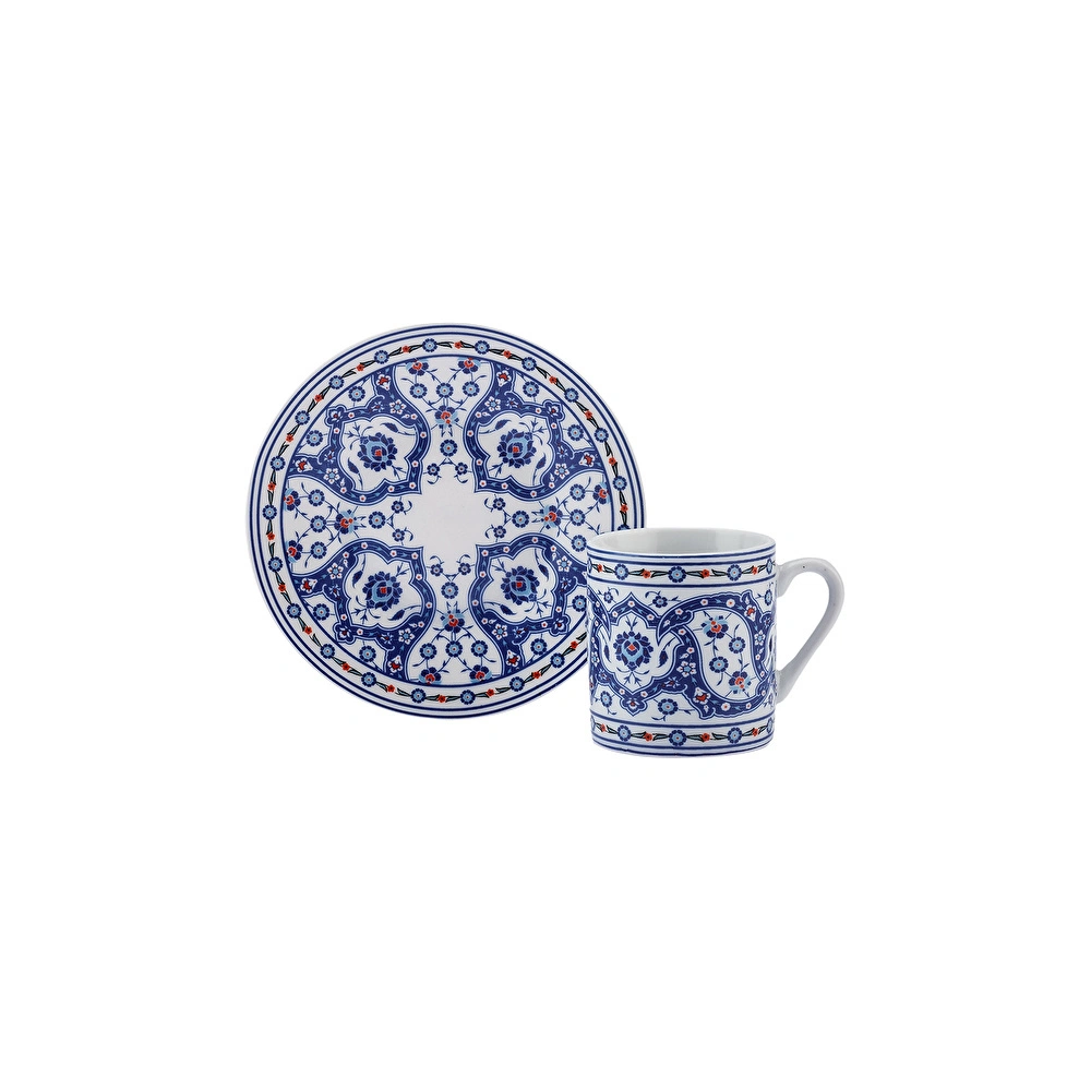 Karaca Gülhane 2 Kişilik Kahve Fincan Takımı 80 ml görseli 6