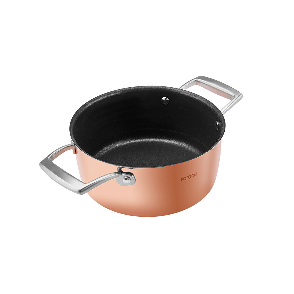 Karaca Biodiamond Copper 7 Parça Tencere ve Tava Seti thumbnail 4