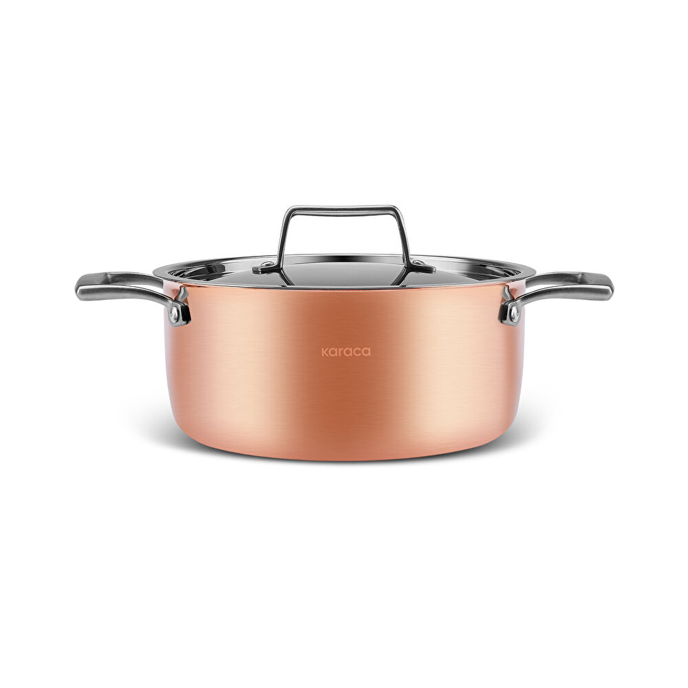 Karaca Biodiamond Copper 7 Parça Tencere ve Tava Seti thumbnail 8