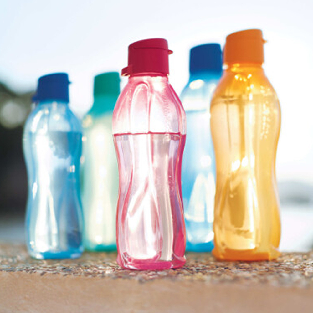Tupperware Eco Şişe Kolay Kapak 500 ml Pembe görseli 2