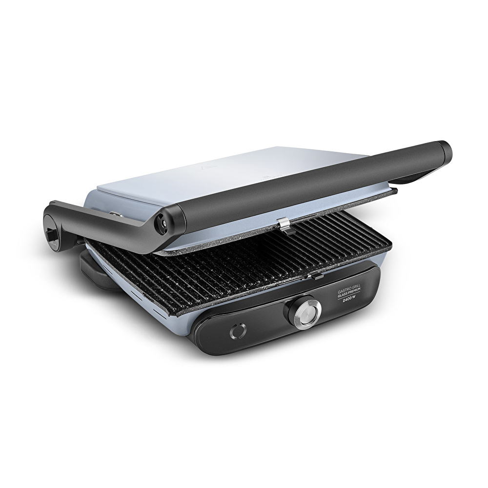 Karaca Gastro Grill Glass Premium 6 Dilim Kapasiteli Döküm Tost ve Izgara Makinesi Ocean Wave 2400W  görseli 10