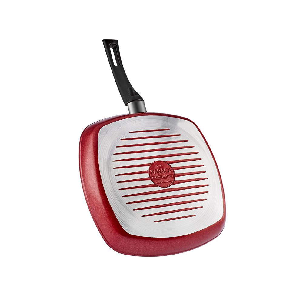 Karaca Biodiamond Cherry Grill Tava 28 cm görseli 4