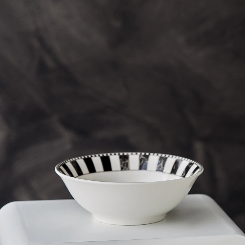 Karaca Damalı Porselen Salata Kasesi 14 cm görseli 2