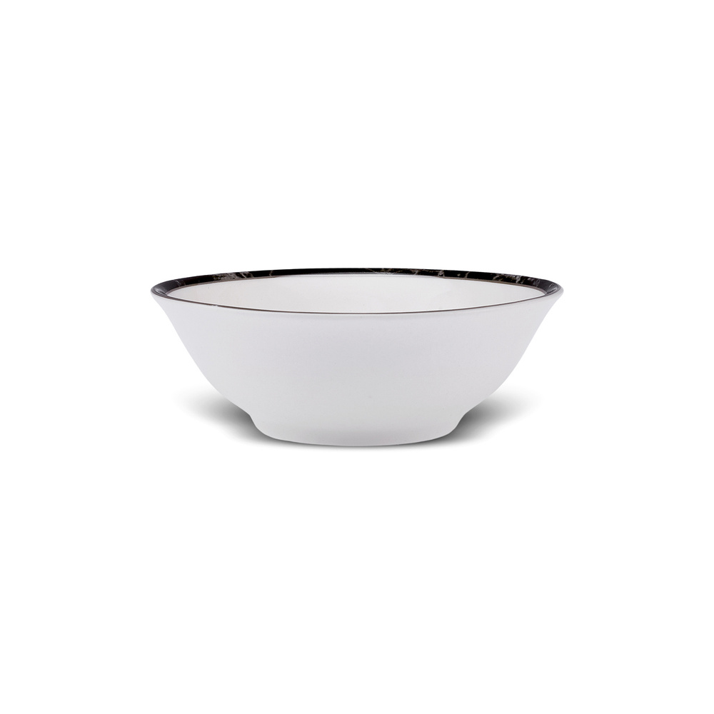 Karaca Damalı Çizgi Porselen Salata Kasesi 14 cm görseli 4
