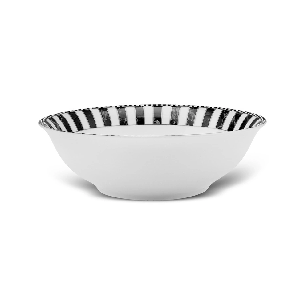 Karaca Damalı Porselen Salata Kasesi 23 cm görseli 4