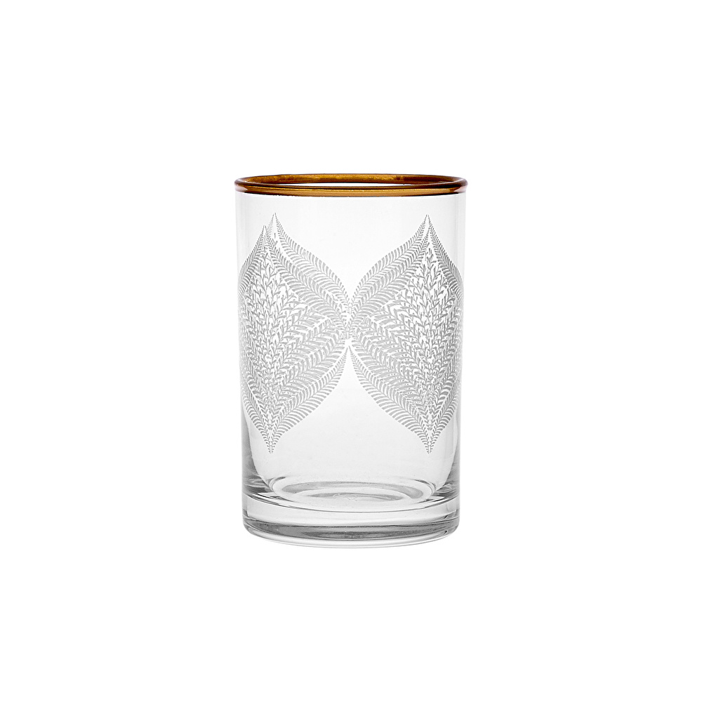 Karaca Defne 6'lı Kahve Yanı Bardağı 110 Ml Gold görseli 2