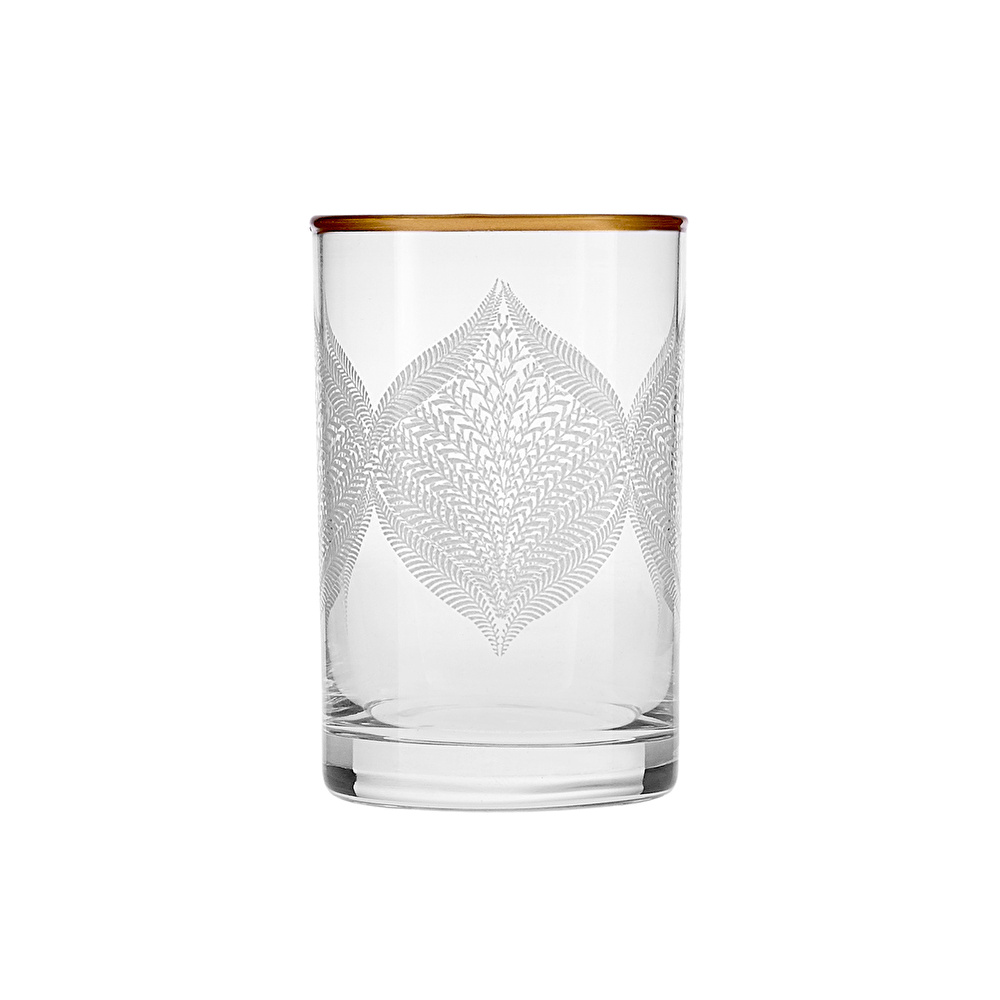 Karaca Defne 6'lı Kahve Yanı Bardağı 110 Ml Gold görseli 4
