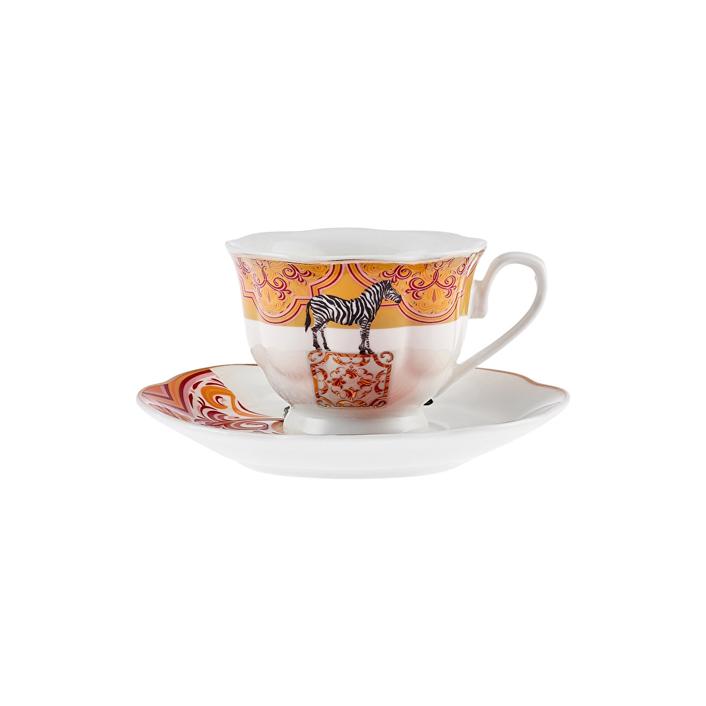 Karaca Madagaskar 6 Kişilik Kahve Fincan Takımı 80 ml görseli 10