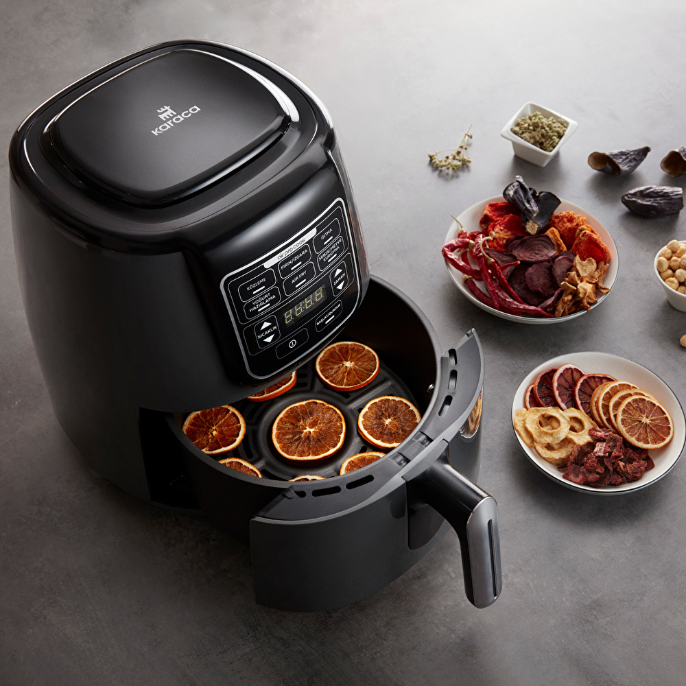 Karaca Air Pro Cook Köz XL Airfryer Black Gold 4L görseli 9