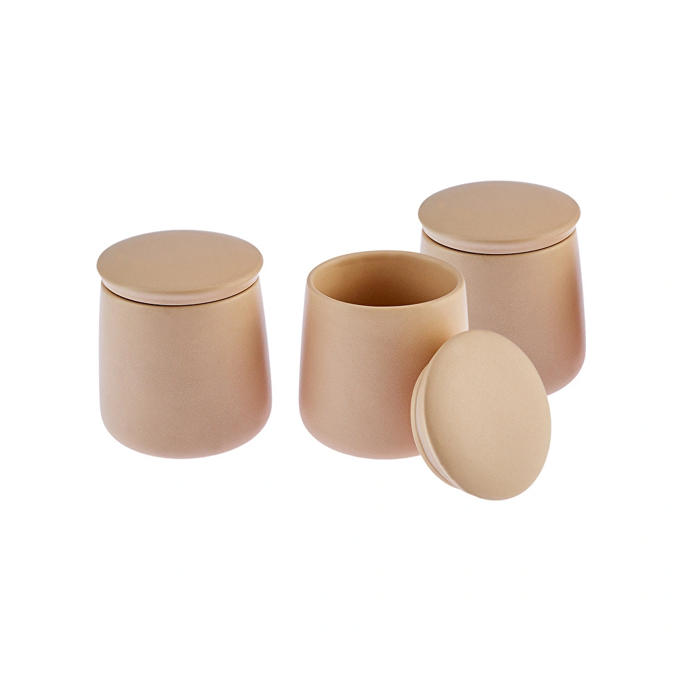 Karaca Lola 3 lü Baharat Takımı Bej thumbnail 3