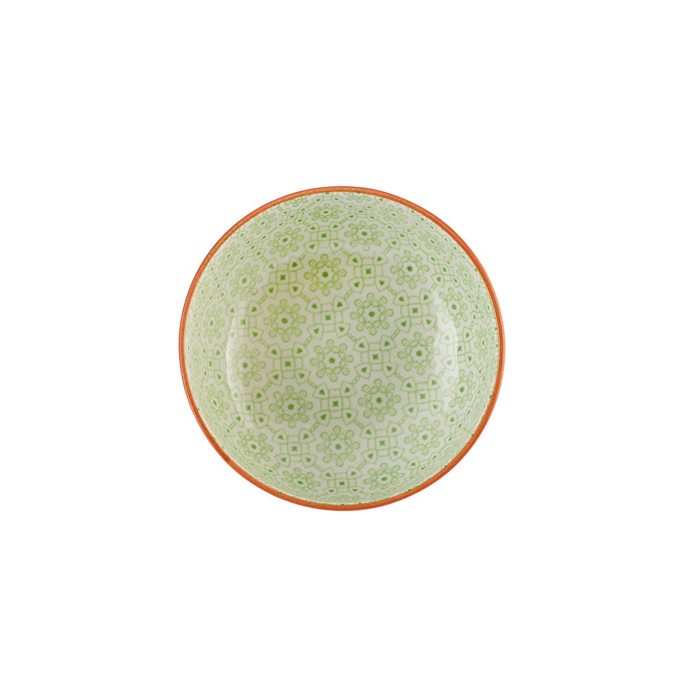 Karaca Floral Yeşil Round Çerezlik 10 cm görseli 2