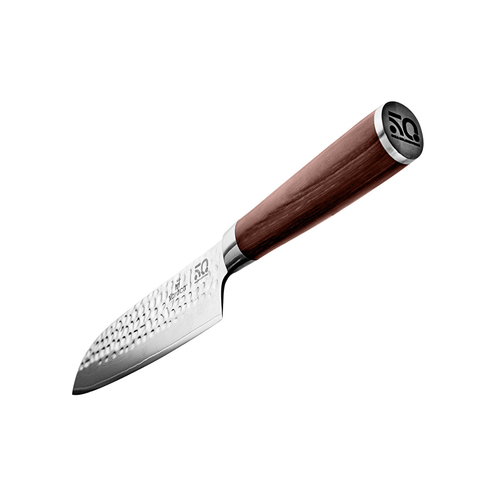 Karaca 50. Yıl İmza Koleksiyonu x Damascus Santoku Bıçağı görseli 5