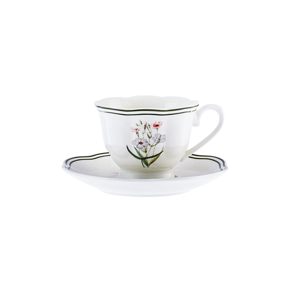 Karaca Little Garden 6 Kişilik Kahve Fİncan Takımı 80 ml görseli 6
