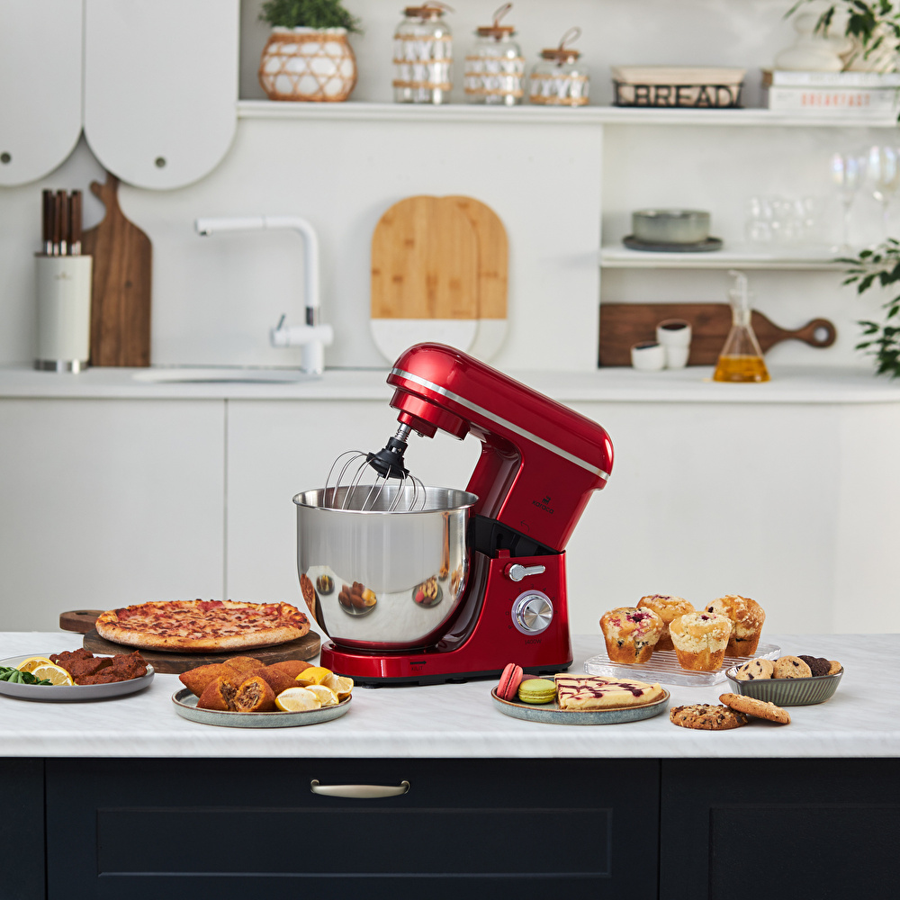 Karaca Maestrochef Essential XL Kırmızı Stand Mikser 5,7 Lt | Karaca