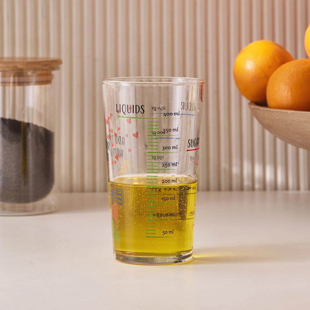 Karaca Carme Kırmızı Ölçü Bardağı 550 ml görseli 1