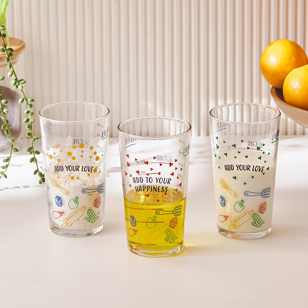 Karaca Carme Kırmızı Ölçü Bardağı 550 ml görseli 7