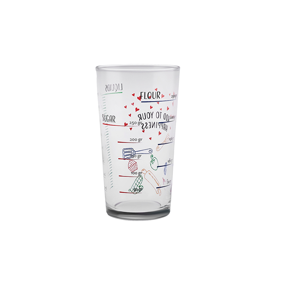 Karaca Carme Kırmızı Ölçü Bardağı 550 ml görseli 5