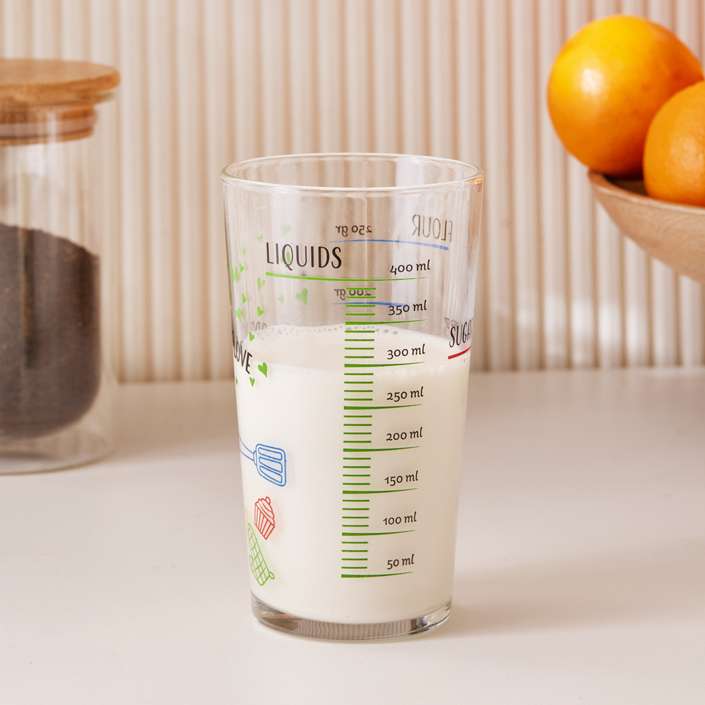 Karaca Carme Yeşil Ölçü Bardağı 550 ml görseli 1