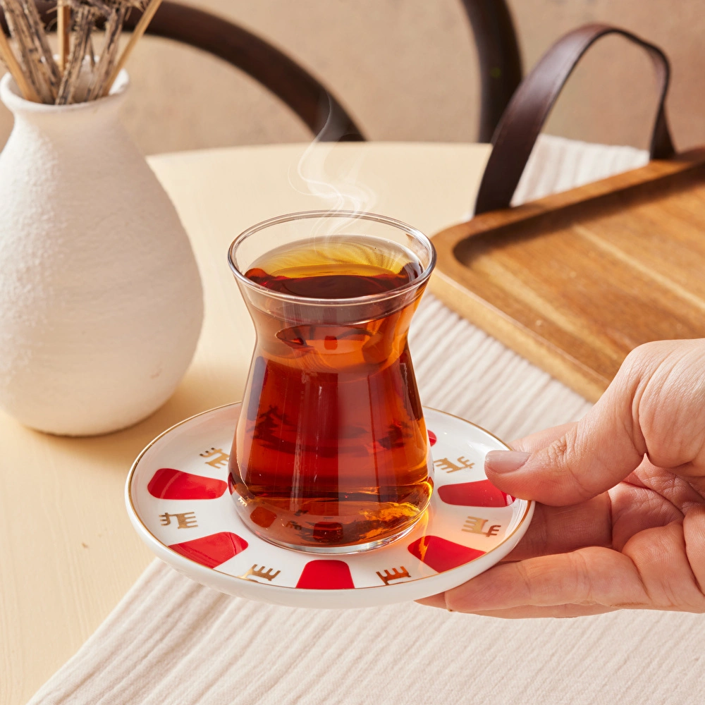 Karaca Bergamot Porselen Tekli Çay Tabağı 12 cm görseli 4