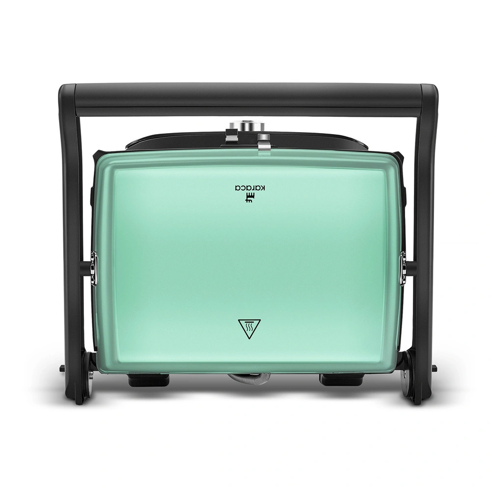 Karaca Gastro Grill Glass Premium 2400W Döküm Tost ve Izgara Makinesi Blue Mist 6 Dilim Kapasiteli görseli 11