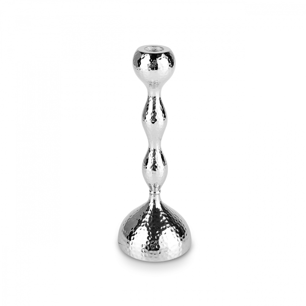 Karaca Home Arlen Tekli Şamdan Silver 26 cm görseli 3