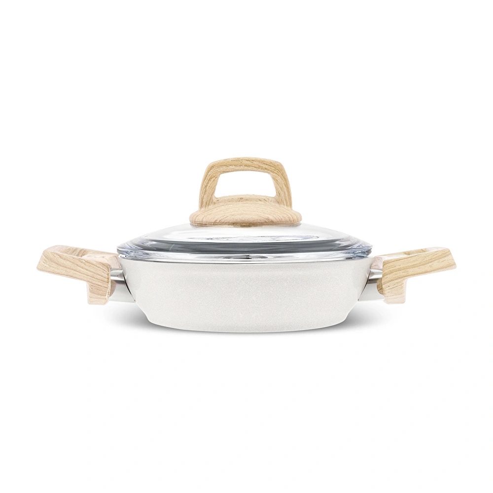 Karaca x Refika Swiss Crystal  6 Parça Sahan Seti Creamy görseli 2
