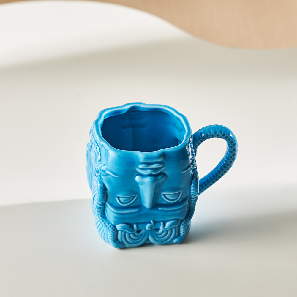 Karaca X İst Collection Medusa 420 Ml Kupa Mavi görseli 2