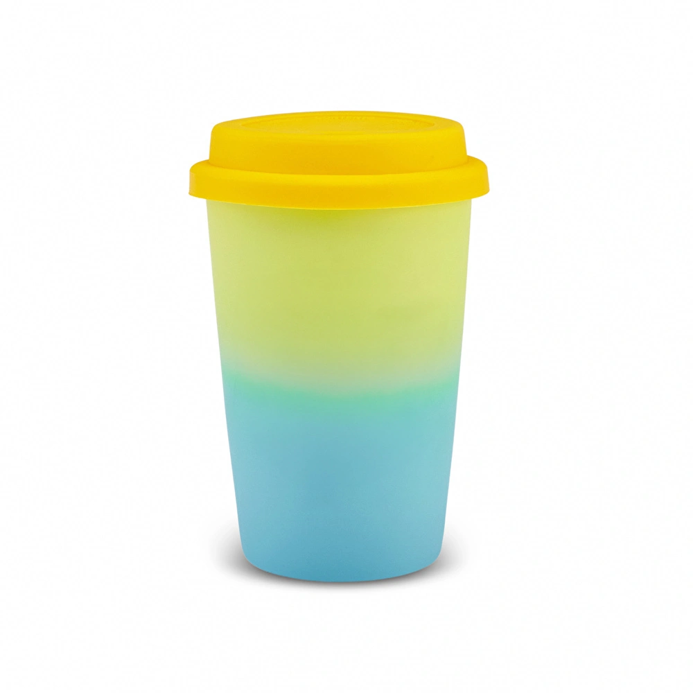 Karaca Soft Touch Travel Kupa 300 ml Sarı  görseli 5