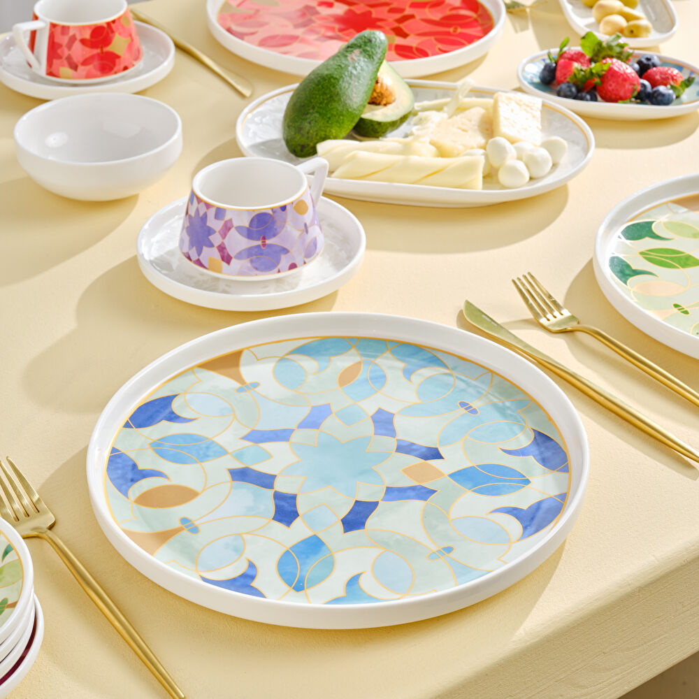 Karaca Streamline Aria 34 Parça 6 Kişilik Kahvaltı Seti thumbnail 5