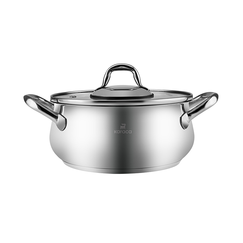 Karaca New Akara İndüksiyon Tabanlı Çelik Derin Tencere 20 Cm görseli 1