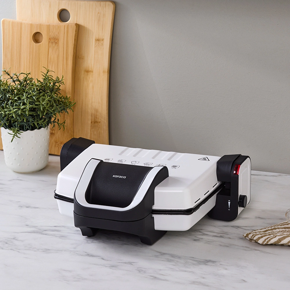 Karaca Future Tost Makinesi Pearl White 4 Dilim Kapasiteli görseli 3