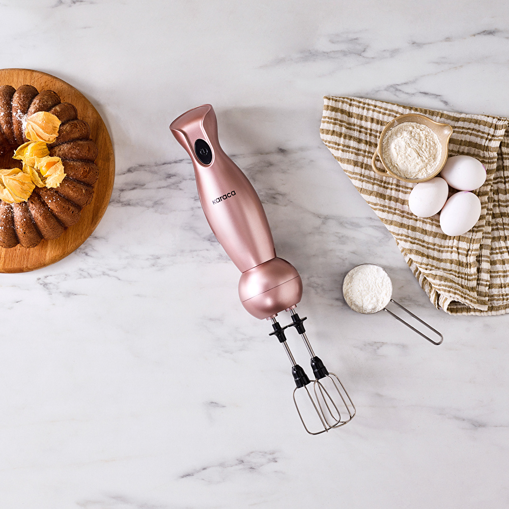 Karaca Pro- Midi Plus 3'lü Blender Set Rosegold 1000w görseli 4