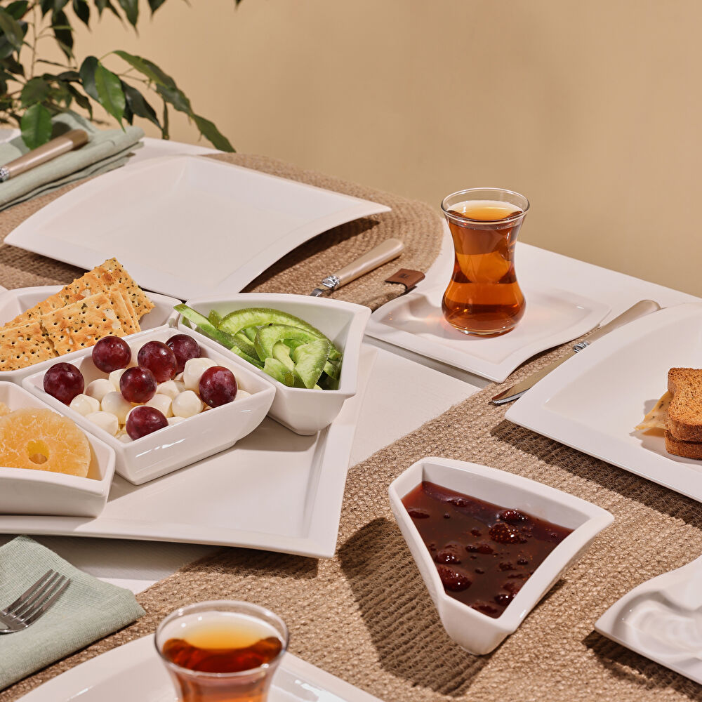 Karaca Janna Porselen 24 Parça 6 Kişilik Kahvaltı/Servis Takımı thumbnail 2