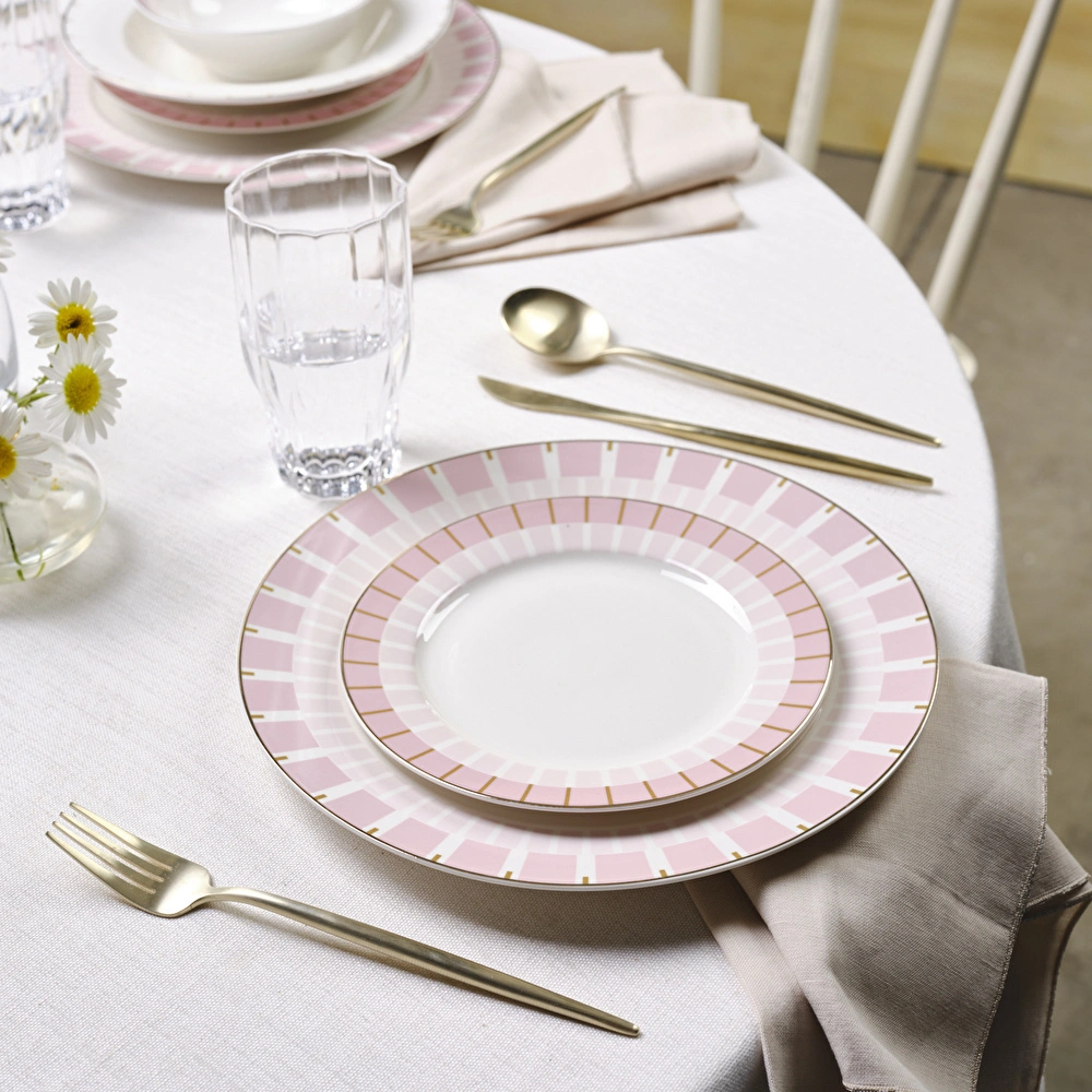 Karaca Elegance Bone Pier 24 Parça 6 Kişilik Yemek Takımı görseli 6