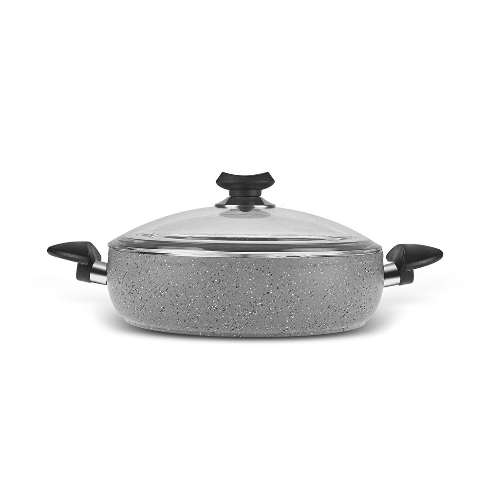 Karaca Biogranit Avanos 7 Parça Tencere Seti Gri thumbnail 11