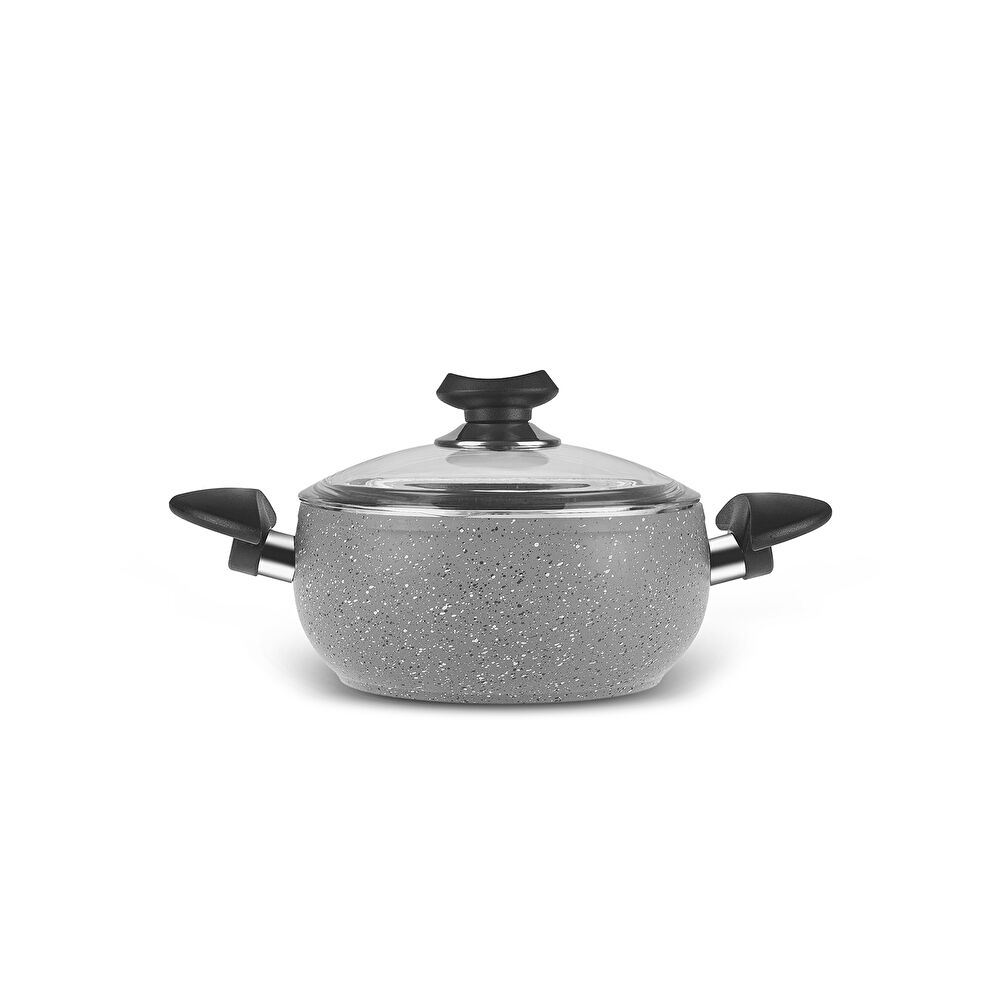 Karaca Biogranit Avanos 7 Parça Tencere Seti Gri thumbnail 10