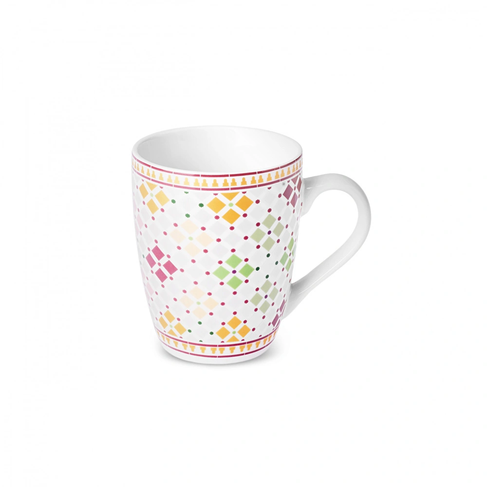 Karaca Block Mug 355ml Kırmızı görseli 4