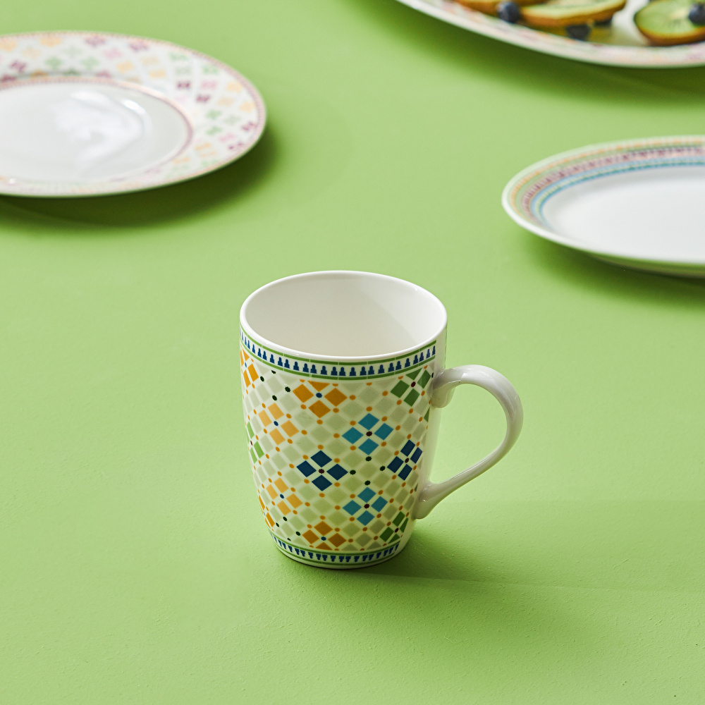 Karaca Block Mug 355ml Mavi görseli 1