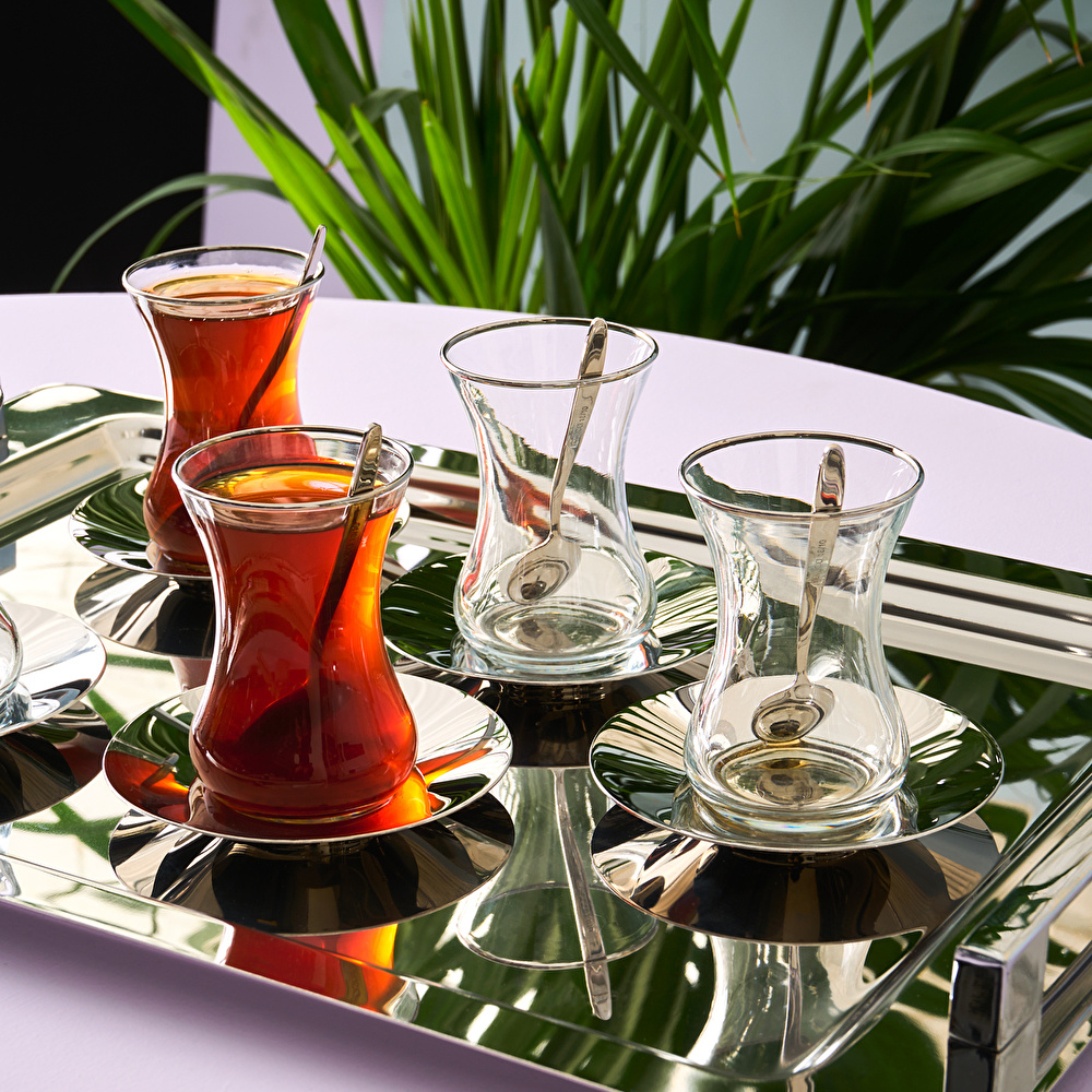 Karaca Jamıe 40 Parça Çay Seti Platin görseli 7