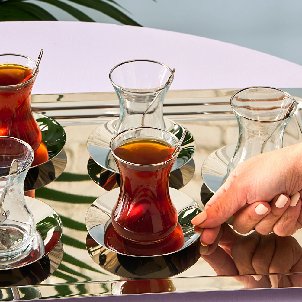 Karaca Jamıe 40 Parça Çay Seti Platin görseli 8