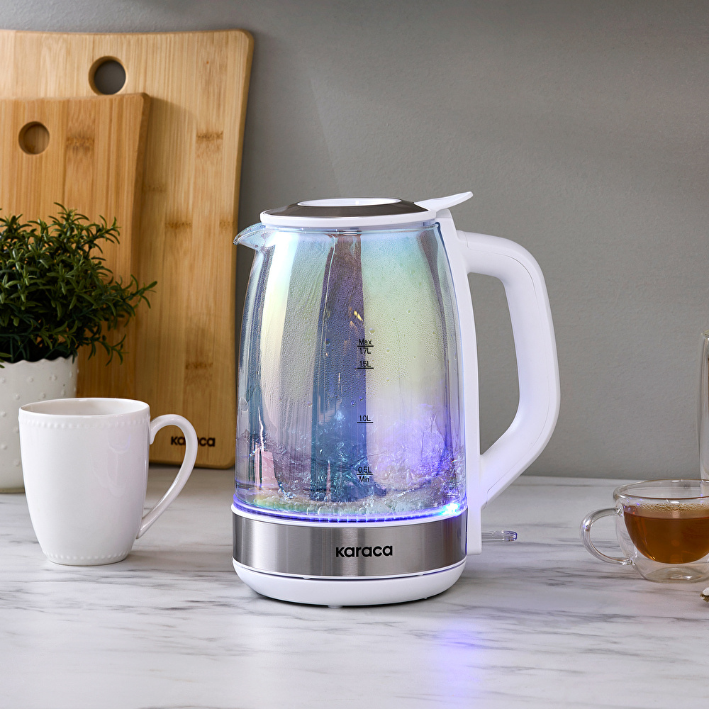 Karaca ShinyGlass K20 2200W Su Isıtıcısı Opal görseli 4