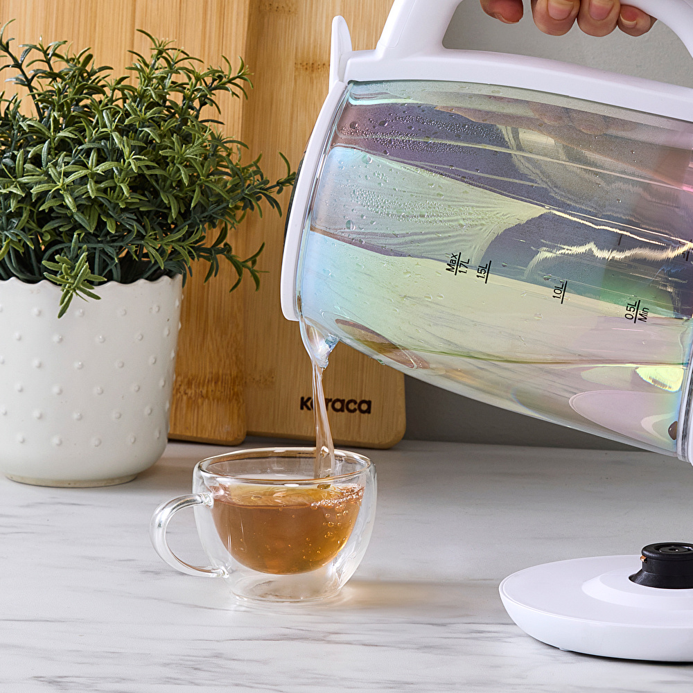 Karaca ShinyGlass K20 2200W Su Isıtıcısı Opal görseli 3