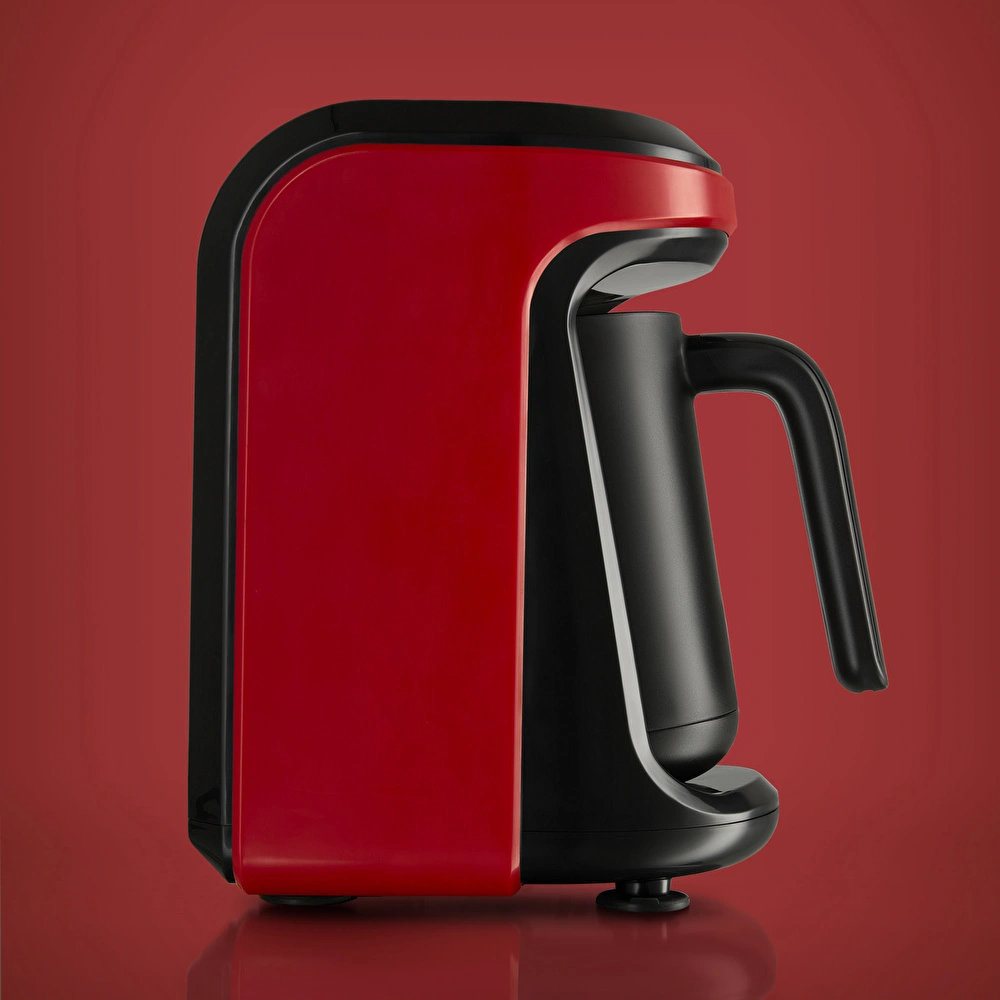 Karaca Hatır Hüp Türk Kahve Makinesi Cherry Red görseli 5
