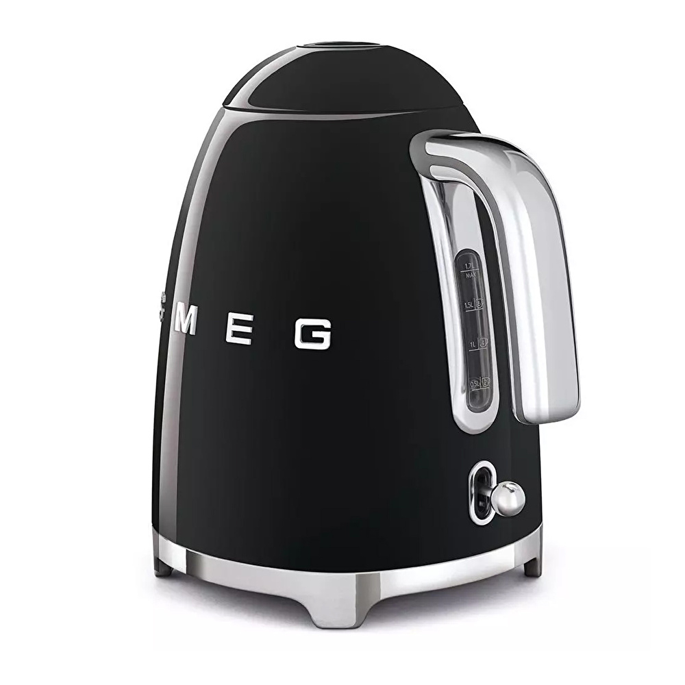 Smeg Kettle Black Klf03bleu görseli 2