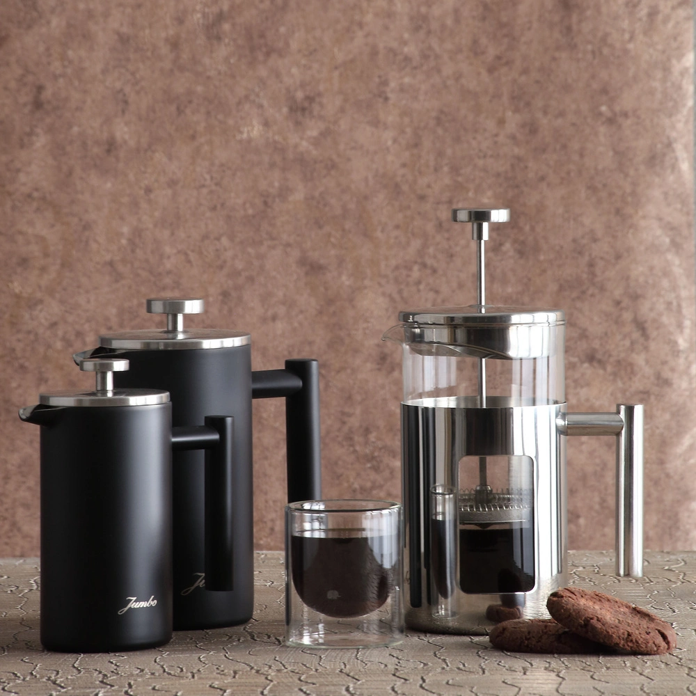 Jumbo Venti Çelik Coffee Press 350 ml görseli 2