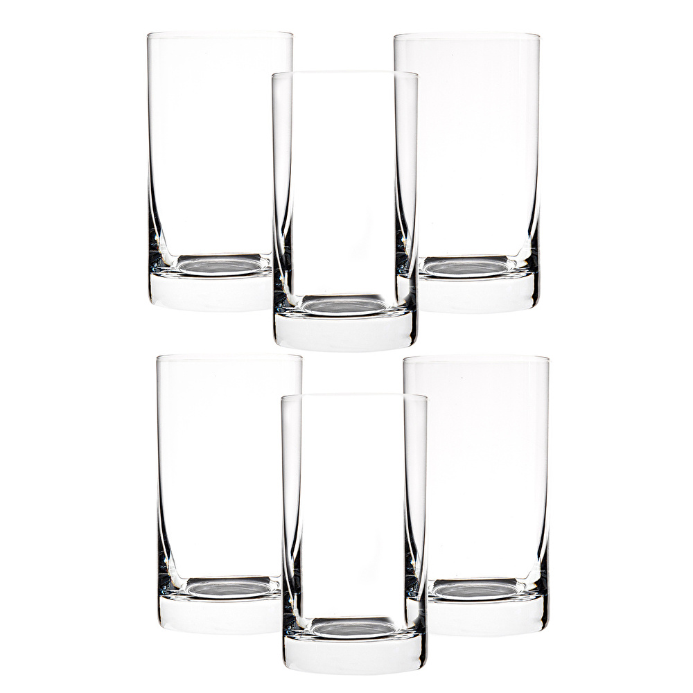 Jumbo Crystalex 6'lı Barline Su Bardağı 230 ml görseli 1