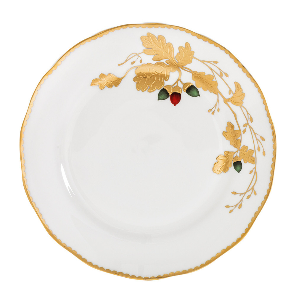 Jumbo Golden Butterfly 61 Parça 12 Kişilik Bone Yemek Takımı görseli 8