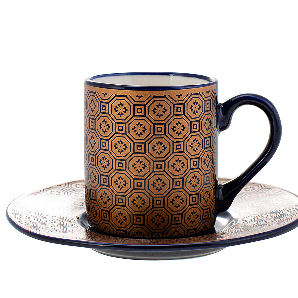Jumbo Art Deco 2'li Kahve Fincan Takımı (Brj06) görseli 9