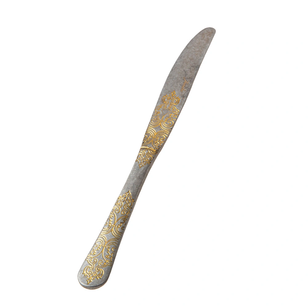 Jumbo Antique Antika Gold 12 Kişilik 84 Parça Çatal Kaşık Bıçak Takımı görseli 14