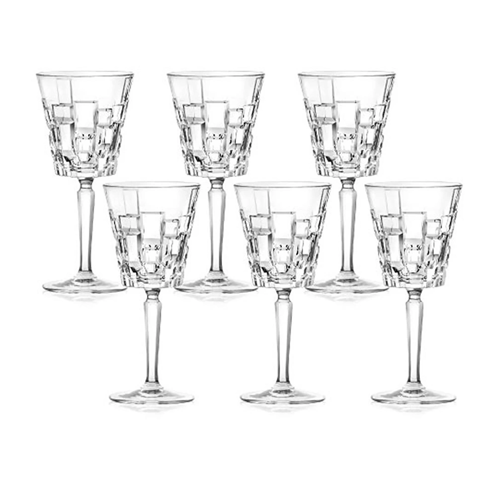 RCR Etna Yüksek Kalite Cam 6'lı Kadeh Seti 280 ml görseli 5